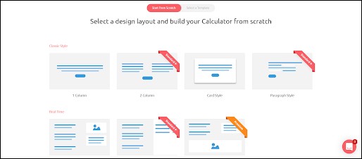 Outgrow layouts
